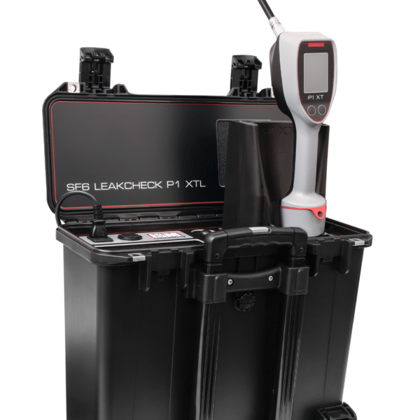 SF6 Leak Check P1 XTL Leak Detector for precise gas leak detection.