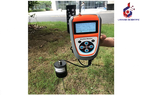 Multi-Parameter Soil Moisture & Temperature Meter by Top Cloud – Accurate device for measuring soil moisture and temperature for enhanced agricultural practices
